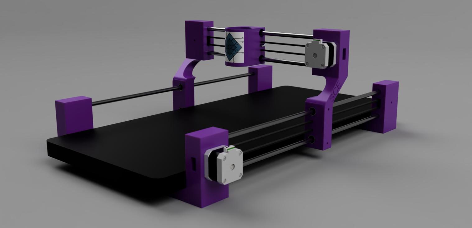 SCE pancake printer